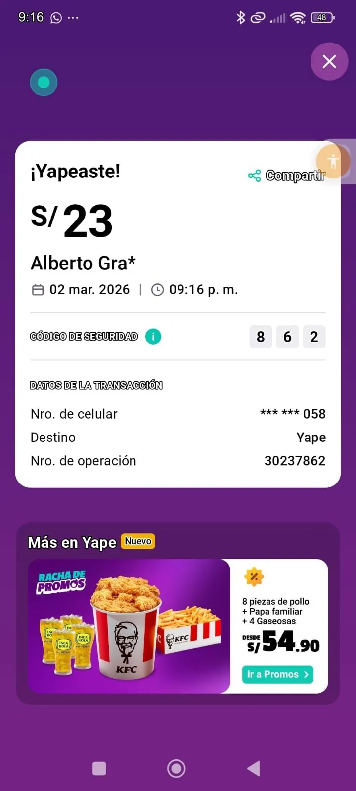 Envío real YuyoShop
