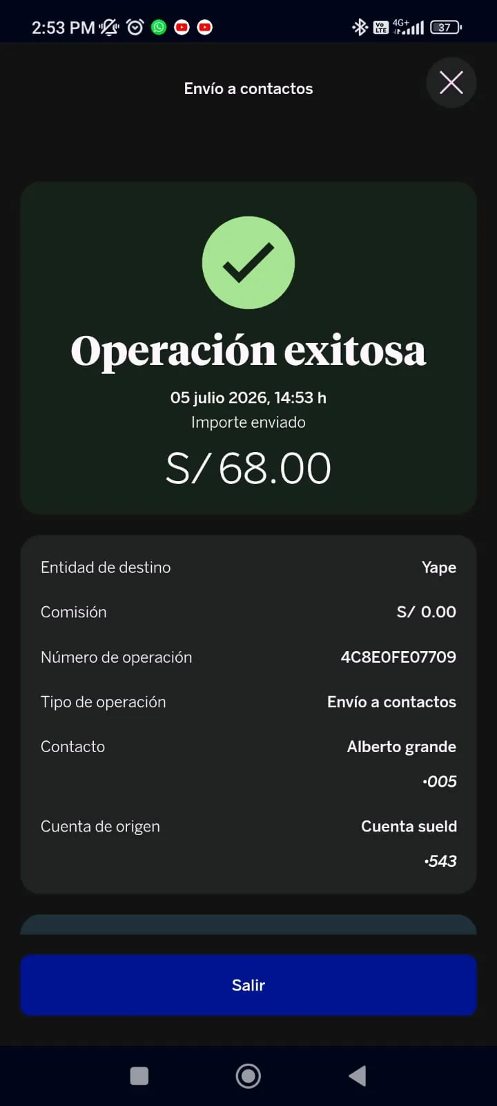 Pago verificado YuyoShop