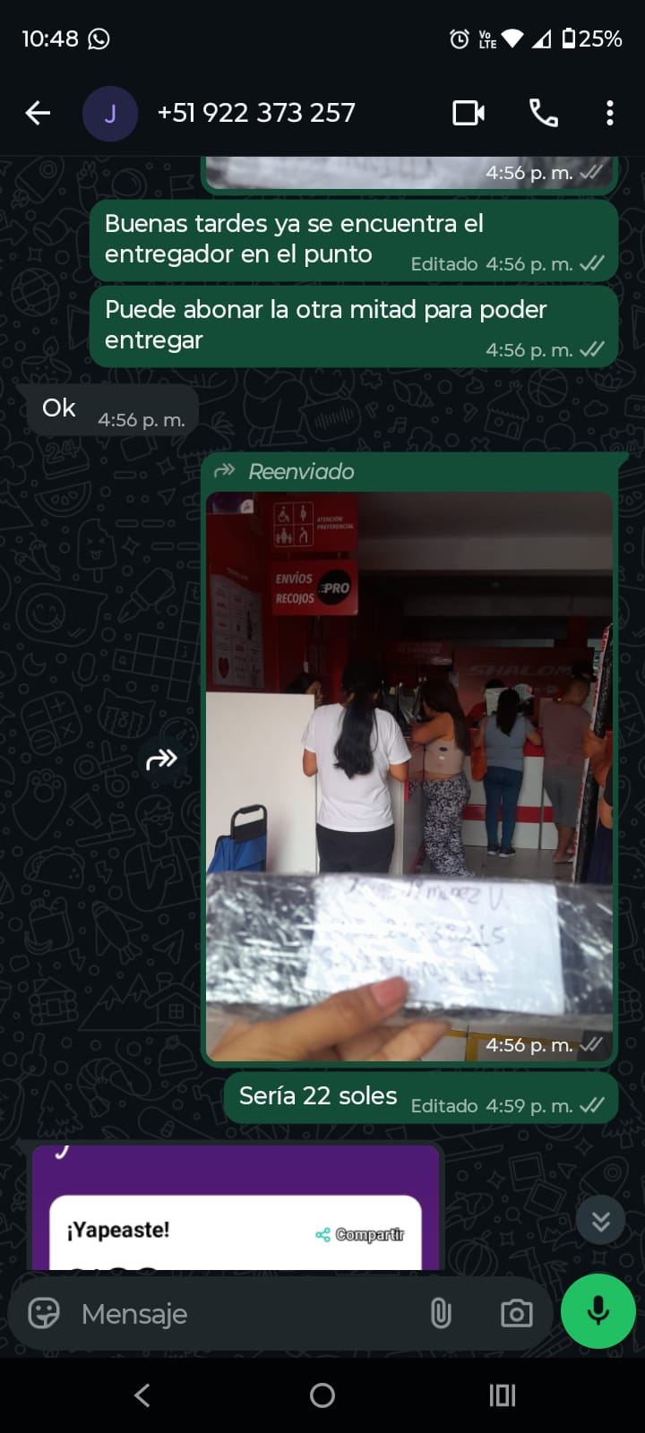 Pago verificado YuyoShop